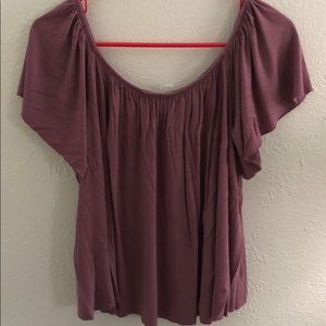 off the shoulder top
